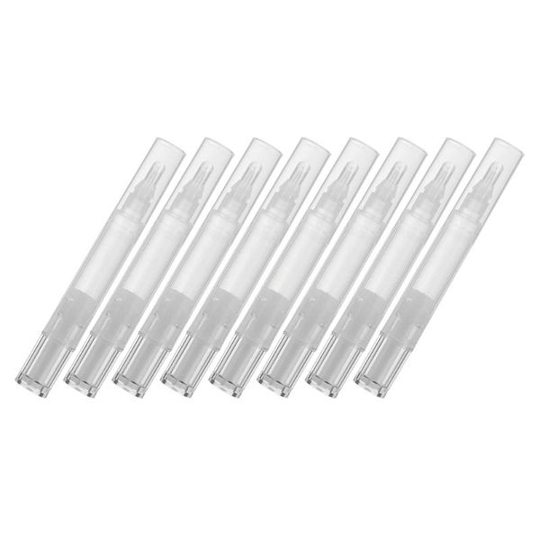 

storage bottles & jars 8pcs refillable lip glazes gloss sub (assorted color)