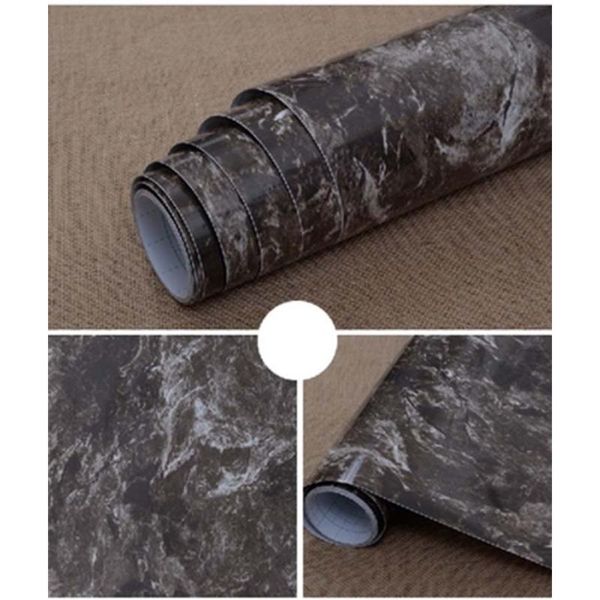 

marble decorative film self adhesive wallpaper contact paper for kitchen counter living room tv background wall wallpapers