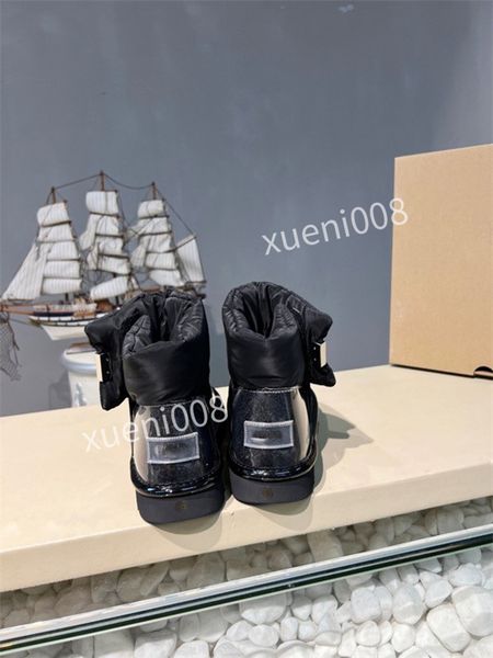 

boots knitted stretch martin black leather knight women short boot design casual shoes luxurys designer rx211003