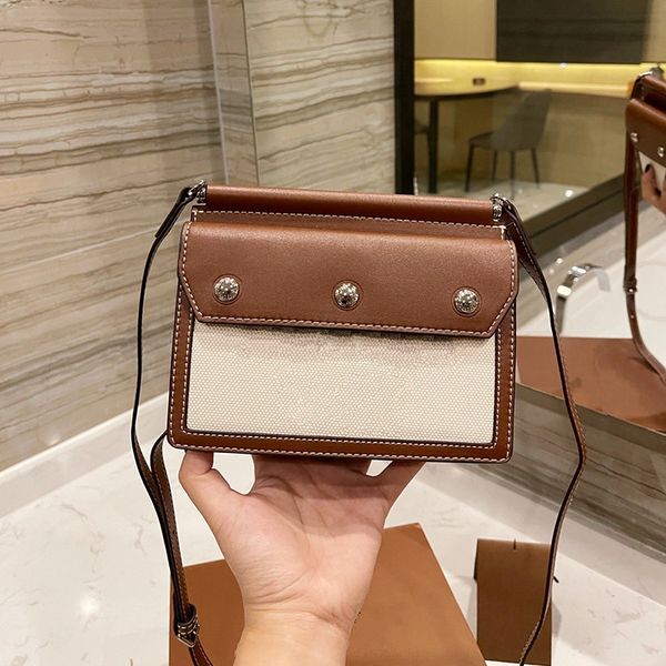 

size: 18cm woman luxurys shoulder bags fashion designer messenger bag four seasons essential style linen cowhide material