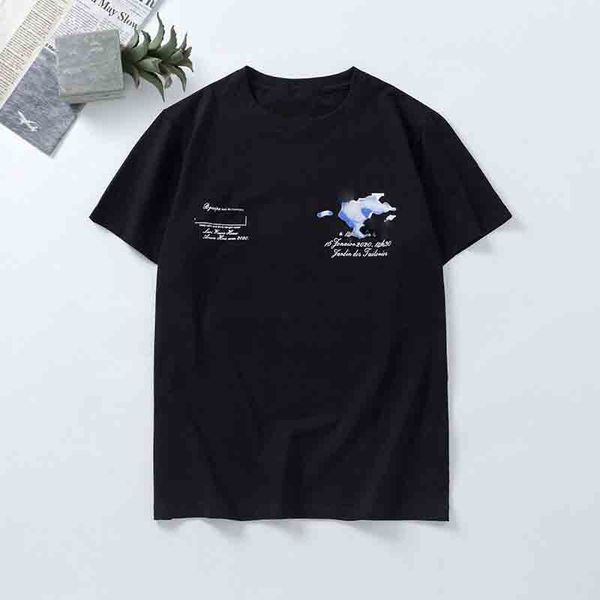 

summer 2021 new designers t shirts mens clothing camo letter printing casual t-shirt women luxury dress tee, White;black