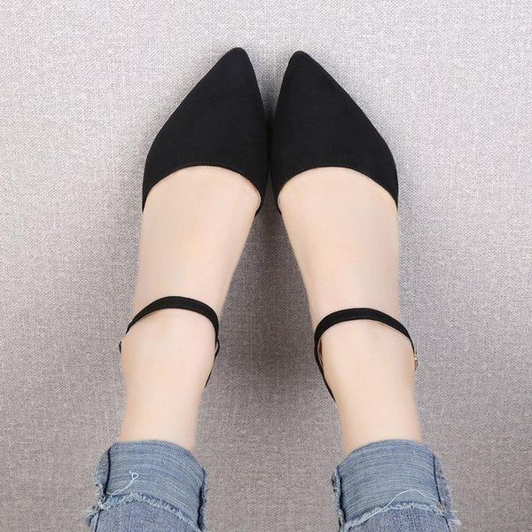 

dress shoes classic high heels women's sandals summer ladies buckle strappy pumps platform woman ankle strap, Black