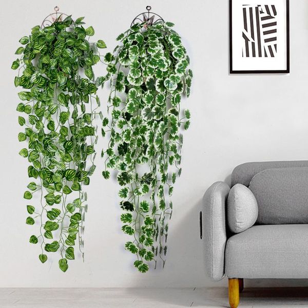 

decorative flowers & wreaths artificial vine exquisite ivy leaf garland plant fake party wedding decoration home gift