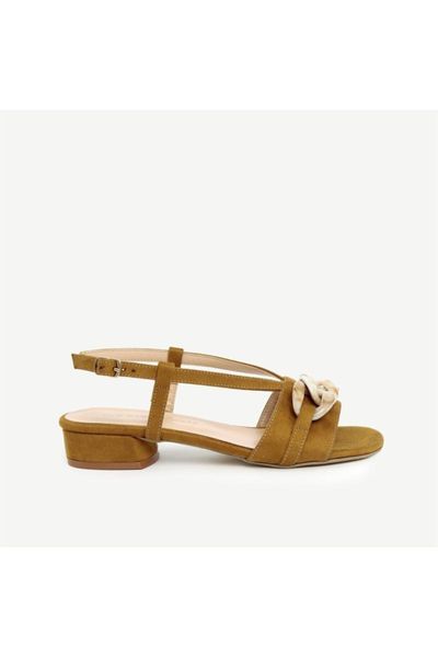 

sandals buckle detail heels, Black