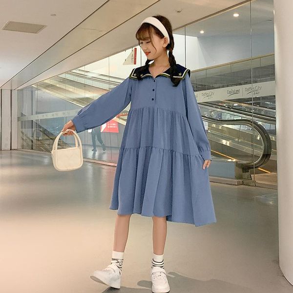 

girl's dresses girl dress autumn long sleeve turn down collar kids for girls princess children clothing 4 6 8 10 12 14 16yrs, Red;yellow