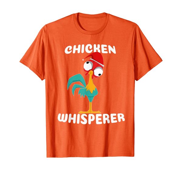 

chicken whisperer t shirt funny chicken farmer lover gifts, White;black
