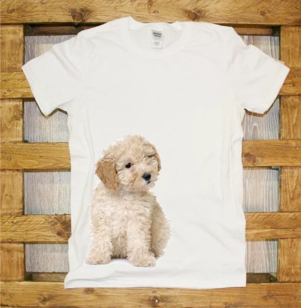 

j335 mesh dog bichon, i love my dog t-shirt gift christmas, White;black