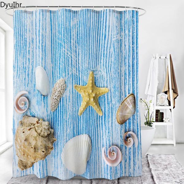 

modern simple plant series leaf printing thickened polyester waterproof and mildew proof shower curtain home partition curtains