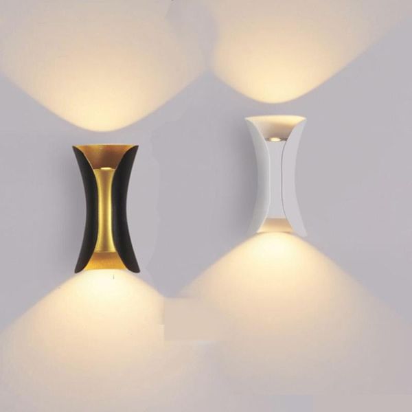 

wall lamps modern lamp ip65 outdoor indoor waterproof living room aisle park landscape garden porch up down 12w 24w led light