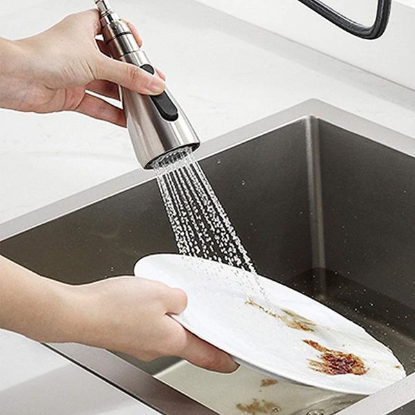 

galenpoo/jia lin pu kitchen faucet shower head accessory pull three-function suspension faucets