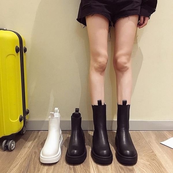 

dress shoes straight boots women's spring and autumn single 2021 thin cut, Black