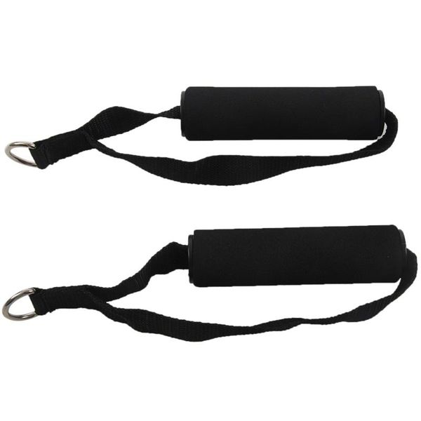 

resistance bands 2 x single handle triceps training rope black