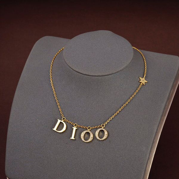 

new d family letter necklace in 2021, Golden;silver