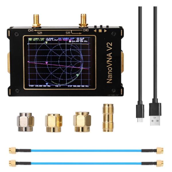 

remote controlers saa-2 nanovna v2 3g vector network analyzer 3.2 inch antenna shortwave hf vhf uhf measurement duplex filter