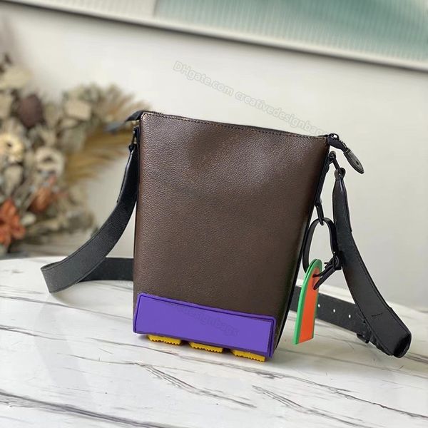 

toles bags messenger shoulder cross body fries ladies canvas latex letters zipper dinner purse 57966 16.5
