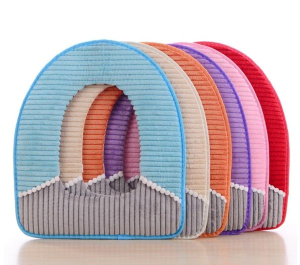 

toilet seat covers thickened warm cover wc mat thick washable velvet cushion closestool case bathroom accessories