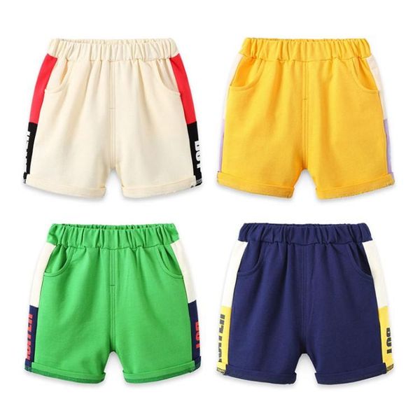 

shorts summer children cotton for boys girls candy color toddler panties kids beach short sports pants 2 3 4 5 6 7 8 yrs, Black