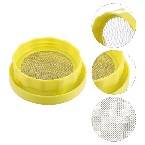 

planters & pots 1 pair practical sprouting tool kit lids water trays (yellow)