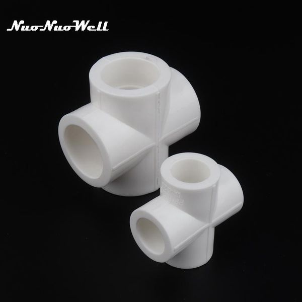 

watering equipments 1pc ppr cross connector 20mm 25mm 32mm 40mm water pipe plumbing fittings four ways adapter tuber joints