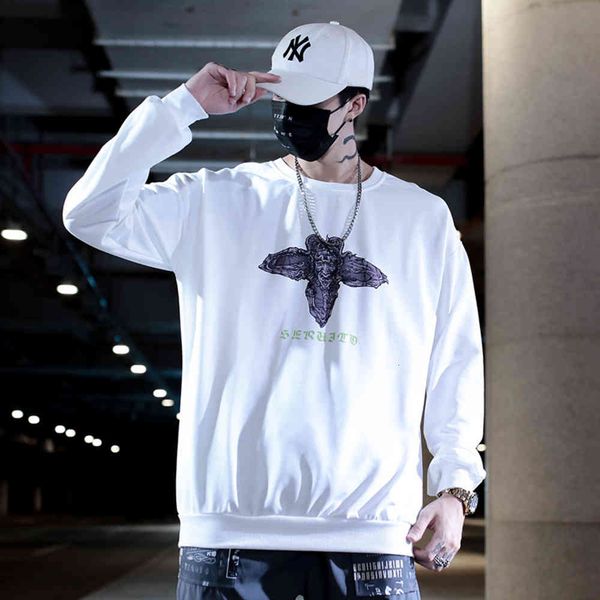 

men's sweater and winter color long sleeve men's tide round neck 824, Black