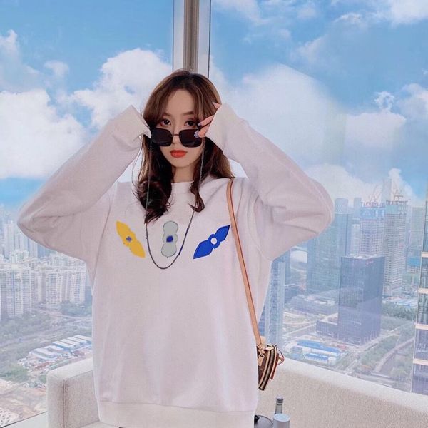 

women fashion designer hoodies letters print men womens hoodie sweatshirt flowers casual streetwear clothes s-2xl autumn winter 2021, Black
