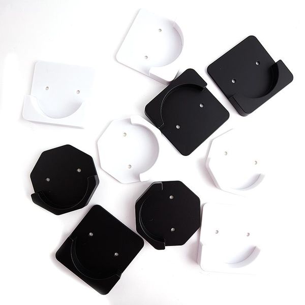

shower curtains curtain rod holder durable wall mount bracket with screws sticker for bathroom strong fixation retainer