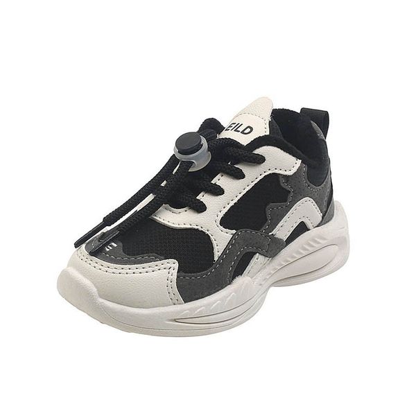 

athletic kids shoes children toe baby boy d2616, Black