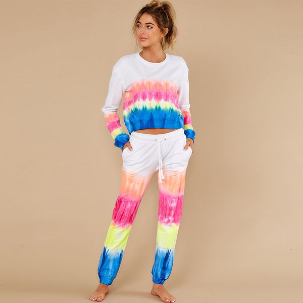 

tracksuits tie dye set of two pieces women sweater vest tye die multi-color sweatsuit block 2 pcs sweat suit outfits sweatpants, Gray