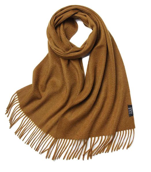 Autunno Inverno Pashmina Tessuto Puro Cashmere Sciarpa Uomo Donna Unisex Sciarpa Scialle