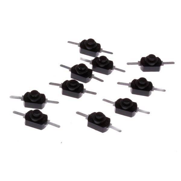 

10x 1a 30v dc 250v black toehappen uit mini torch pressure node nieuwe 40ja