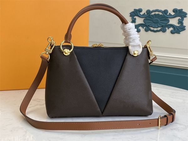 

2021 tote bag handbag totes womens backpack women purses brown flower leather clutch fashion wallet bags 43948 36/27/16cm #cp01