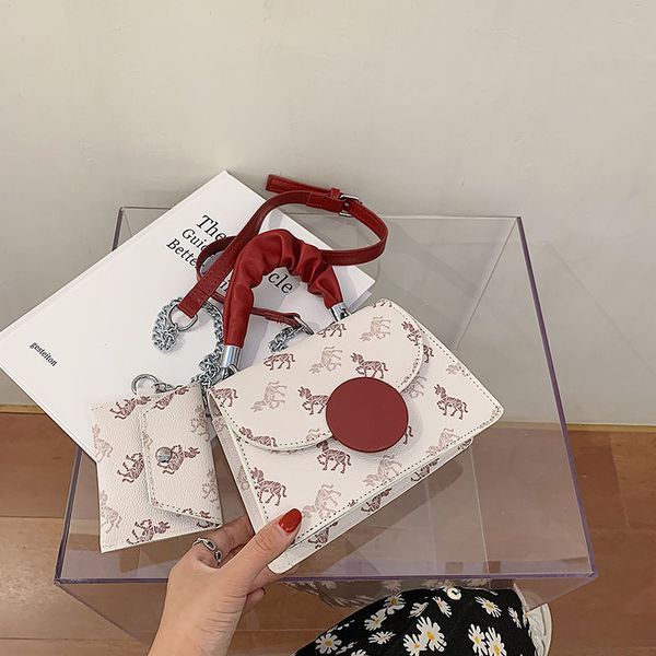 

daily bag all-matching western style small bag for women 2021 new trendy korean style chain shoulder messenger bag internet celebrity hand-c