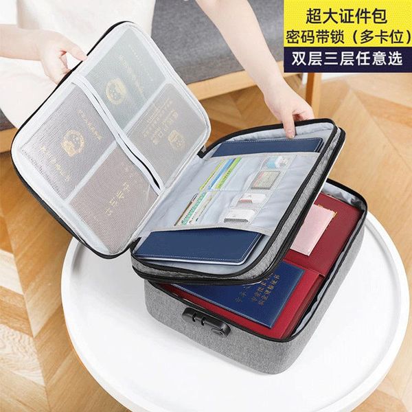 

storage bags home document bag multifunctional travel passport card