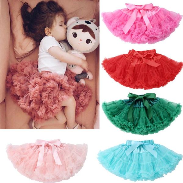 

skirts cute baby girl kids tutu fluffy fancy ballet dancewear tulle lavender pettiskirt skirt dance party 0-2 years