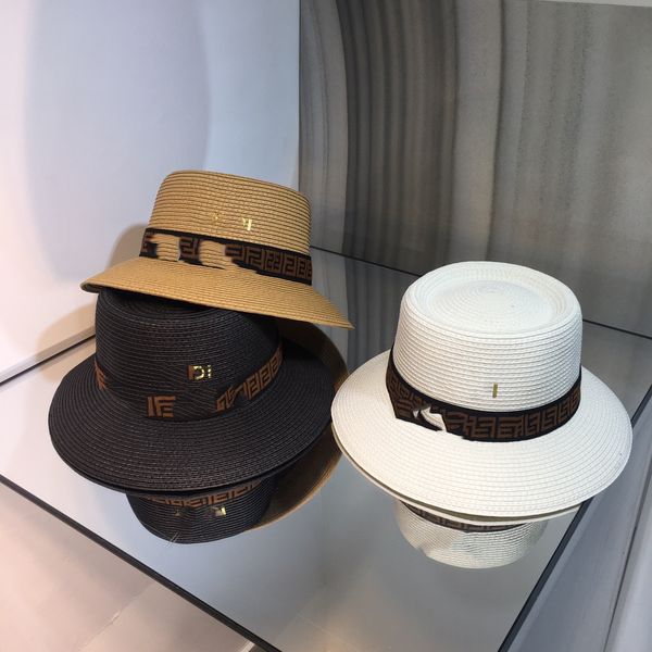 

21ss women hats designer cap dress hat hats new caps caps straw hat spring summer series caps concave and convex roof hat kahki, Blue;gray
