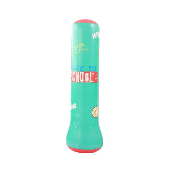 

sand bag tumbler design kick training stress relief sport pvc fitness standing inflatable sandbag target home boxing punching
