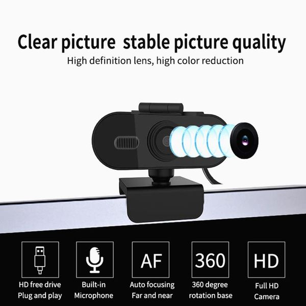 

webcams full hd 1080p usb with mic mini computer camera flexible rotatable for lap deskwebcam