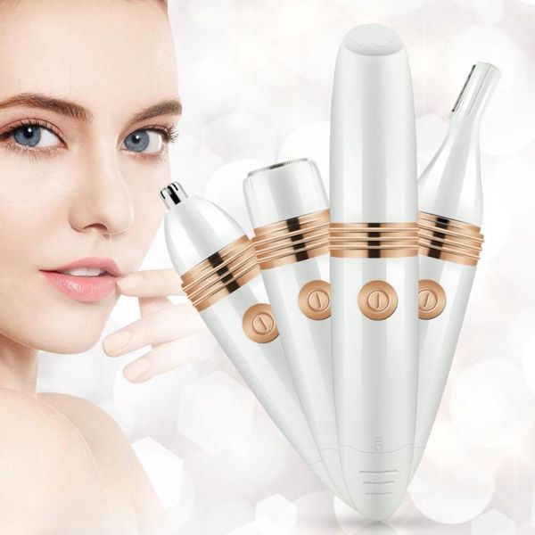

electric nose & ear trimmers three-in-one multifunctional hair removal device wet and dry private parts detachable cover tslm1