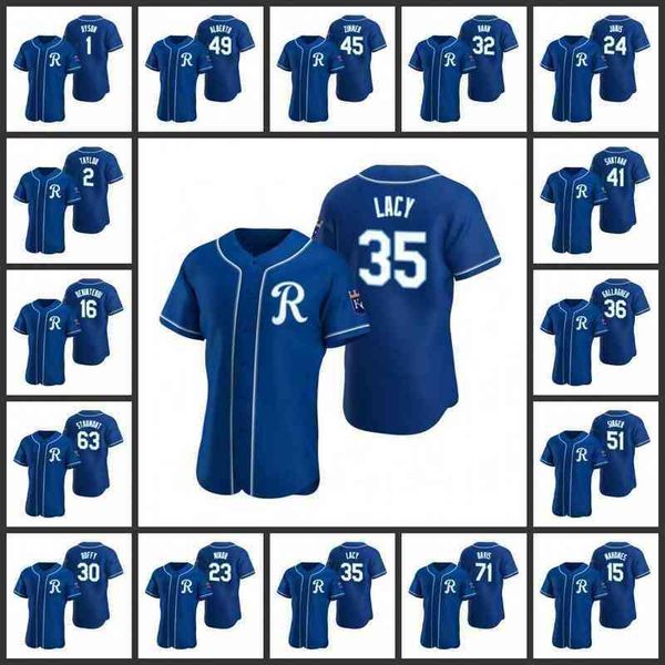 

Kansas's City's Royals Men Women Youth #32 Jesse Hahn 16 Andrew Benintendi 30 Danny Duffy 15 Patrick Mahomes Custom Royal Authentic Jersey