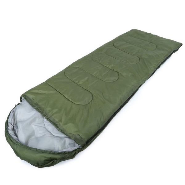 

sleeping bags outdoor camping envelope style hooded thin hollow cotton bag