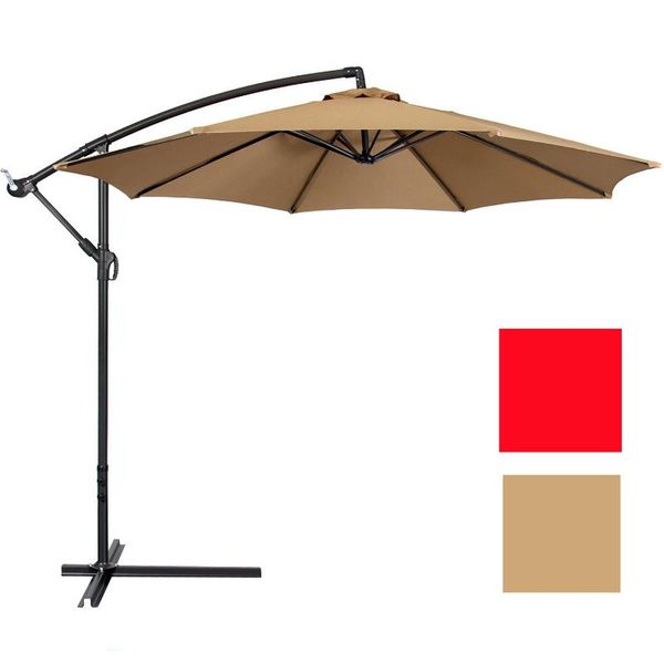 

outdoor pads parasol 3 meters in diameter side courtyard banana umbrella sun replacement cover without stand