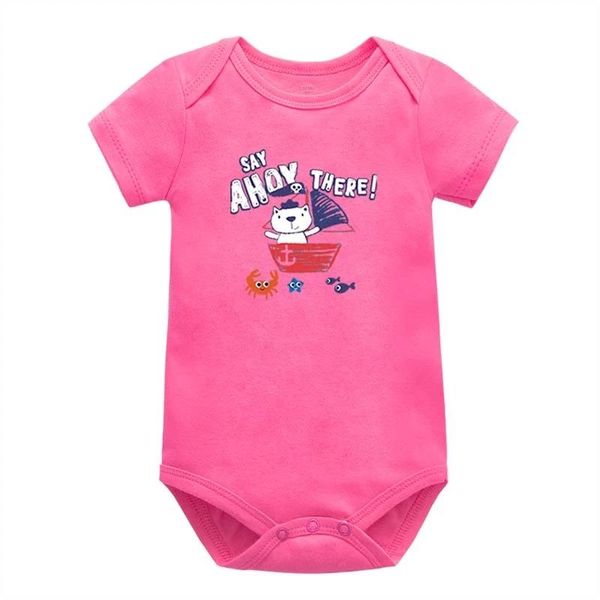 

rompers baby clothes bodysuit clothing girl boy summer borns children's things romper babies sets born sleepwear, Blue