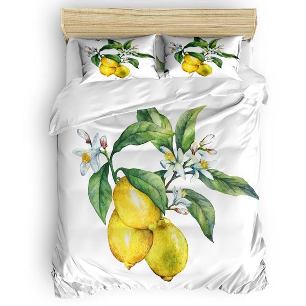 

bedding sets plant flowers white duvet cover set with pillowcase comfortable bedroom supplies king size