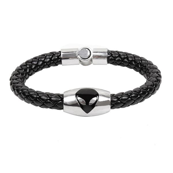 

men's snake weave cat's eye ti-tanium steel bracelet jewelry store boutique mixed batch, Golden;silver