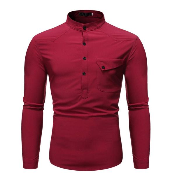 

men's casual shirts autumn business shirt long sleeve men, White;black