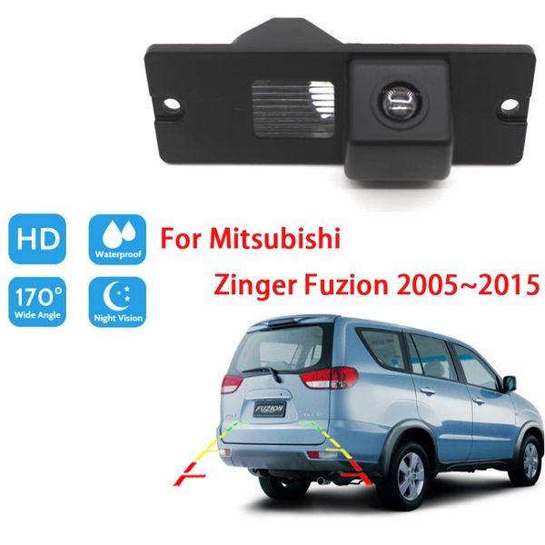 

car rear view cameras& parking sensors ccd full hd night vision back up camera for mitsubishi zinger fuzion 2005 ~ 2021 rca