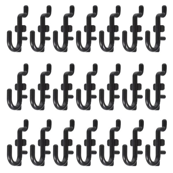 

hooks & rails 50 pcs shelf hook pegboard shelving j shape garage store