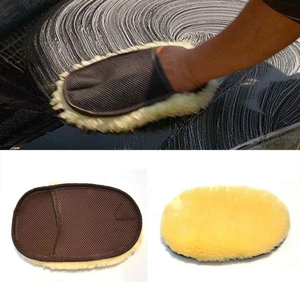 

disposable gloves microfiber wool soft auto car washing glove cleaning motorcycle washer care paint wash tools