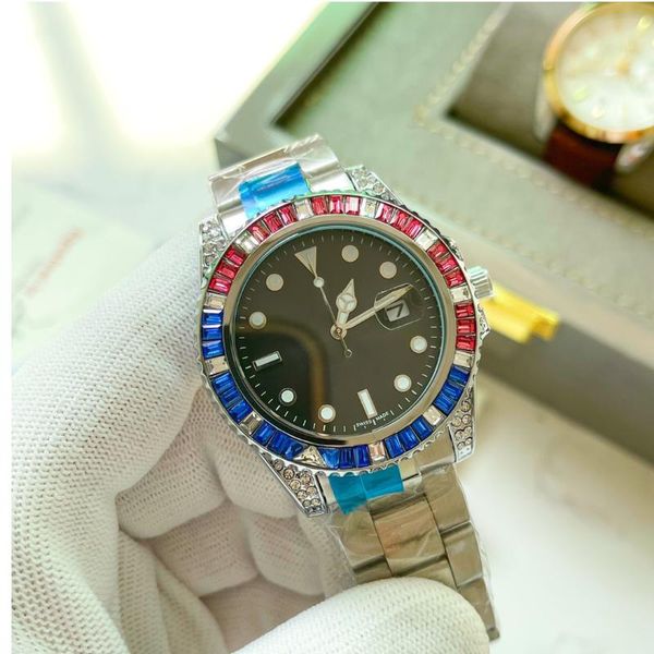 

wristwatches vip men 2021 luxury watches 40mm automatic mechanical wrist watch stainless steel waterproof relogio masculino, Slivery;brown