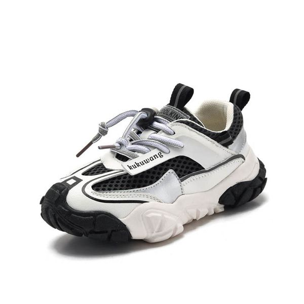 

athletic kids shoes trainers canvas boys sneakers children footwear d296, Black